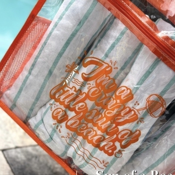 I'm a Crazy Little Sun of a Beach Tote Bag - Picture 3 of 3